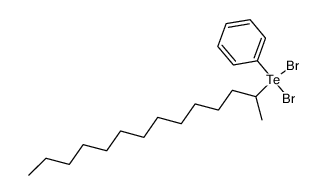 dibromo(phenyl)(tetradecan-2-yl)-l4-tellane结构式