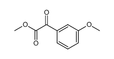 methyl 2-(3-methoxyphenyl)-2-oxoacetate结构式