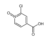 2-chloro-1-oxidopyridin-1-ium-4-carboxylic acid结构式