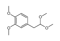 3,4-dimethoxyphenylacetaldehyde dimethyl acetal结构式