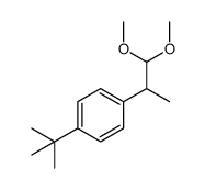1-(tert-butyl)-4-(1,1-dimethoxypropan-2-yl)benzene结构式