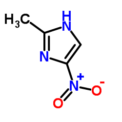 2-甲基-5-硝基咪唑结构式