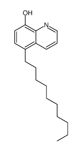 5-decylquinolin-8-ol结构式