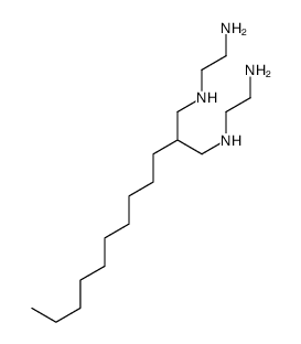 N,N'-bis(2-aminoethyl)-2-decylpropane-1,3-diamine Structure