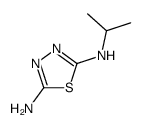 1,3,4-Thiadiazole-2,5-diamine,N-(1-methylethyl)- (9CI) Structure