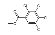 methyl 2,3,4,5-tetrachlorobenzoate结构式