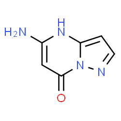 Pyrazolo[1,5-a]pyrimidin-7(4H)-one, 5-amino- (9CI)结构式