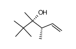 2,2,3,4-tetramethyl-5-hexen-3-ol结构式