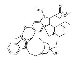4-Deacetyl-3-deoxyvincristine Structure