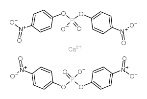 bis(4-nitrophenyl)phosphoric acid calcium salt structure