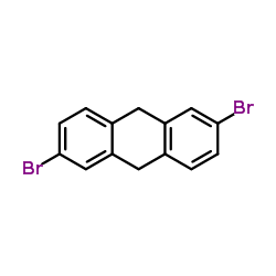 2,6-Dibromo-9,10-dihydroanthracene structure