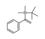 tert-butyl-dimethyl-(1-phenylethenyl)silane Structure