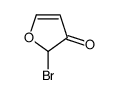 3(2H)-Furanone,2-bromo- Structure