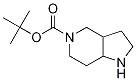 叔丁基八氢-1H-吡咯并[3,2-c]吡啶-5-羧酸酯结构式