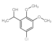 1-(5-氯-2,3-二甲氧基苯基)乙醇结构式