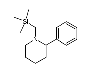 2-phenyl-1-((trimethylsilyl)methyl)piperidine结构式