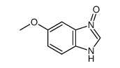 1H-Benzimidazole,5-methoxy-,3-oxide(9CI)结构式