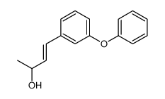 4-(3-phenoxyphenyl)but-3-en-2-ol结构式