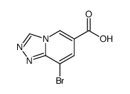 8-bromo-[1,2,4]triazolo[4,3-a]pyridine-6-carboxylic acid Structure