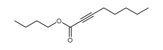 butyl oct-2-ynoate Structure
