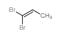 1,1-dibromoprop-1-ene Structure