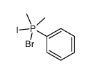 bromo-iodo-dimethyl-phenyl-λ5-phosphane Structure