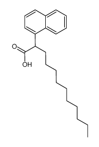 2-[1]naphthyl-dodecanoic acid Structure