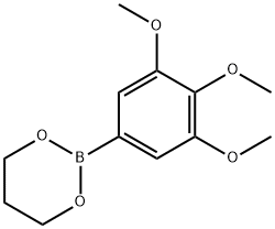 3,4,5-trimethoxyphenylboronic acid-1,3-propanediol ester Structure