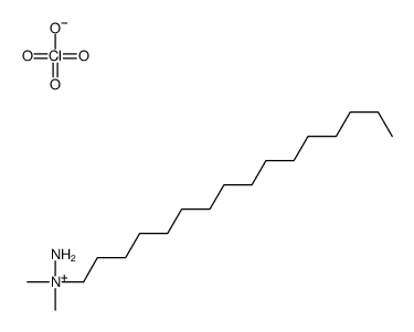 amino-hexadecyl-dimethylazanium,perchlorate Structure