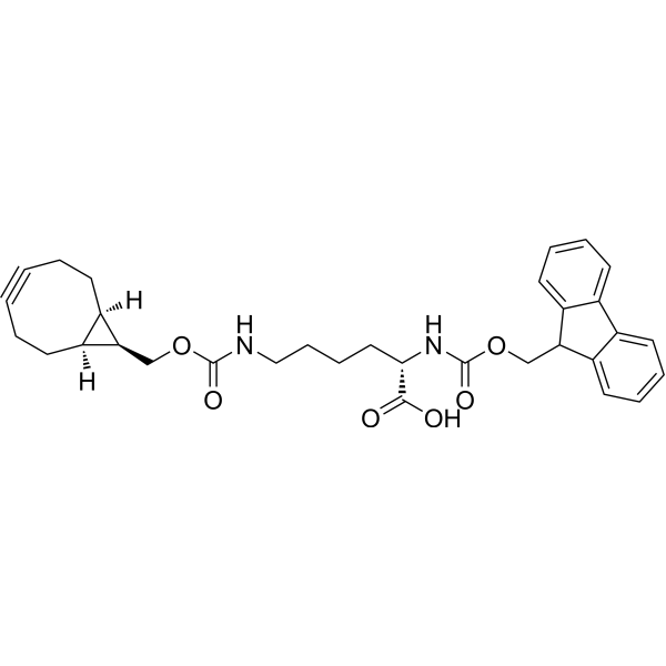 endo-BCN-Fmoc-L-赖氨酸结构式