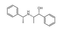 (1R,2S)-1-phenyl-2-[((1R)-phenylethyl)amino]-1-propanol Structure
