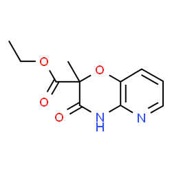 Ethyl 2-methyl-3-oxo-3,4-dihydro-2H-pyrido[3,2-b][1,4]oxazine-2-carboxylate Structure