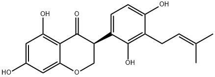 (S)-Licoisoflavone A Structure