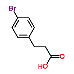 3-(4-Bromophenyl)propanoic acid Structure