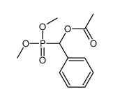 [dimethoxyphosphoryl(phenyl)methyl] acetate结构式