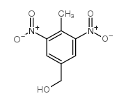 4-甲基-3,5-二硝基苯甲醇结构式