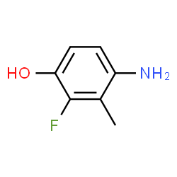 Phenol, 4-amino-2-fluoro-3-methyl- (9CI)结构式