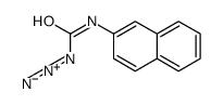 1-diazo-3-naphthalen-2-ylurea Structure