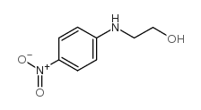 2-[(4-Nitrophenyl)amino]ethanol Structure