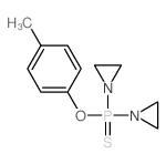 diaziridin-1-yl-(4-methylphenoxy)-sulfanylidene-phosphorane Structure