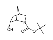 (1r,4s,6s)-6-叔丁基6-羟基-2-氮杂双环[2.2.1]庚烷-2-羧酸酯结构式