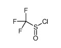 trifluoromethanesulfinyl chloride Structure
