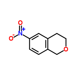 6-硝基异色满结构式