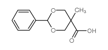 2-PHENYL-5-METHYL-1,3-DIOXANE-5-CARBOXYLIC ACID Structure