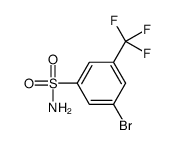 3-bromo-5-(trifluoromethyl)benzenesulfonamide Structure