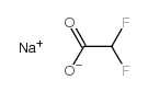 sodium,2,2-difluoroacetate Structure