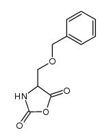 4-benzyloxymethyl-oxazolidine-2,5-dione Structure