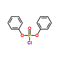 Diphenyl chlorophosphate Structure