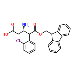 Fmoc-(S)-3-Amino-4-(2-chloro-phenyl)-butyric acid picture