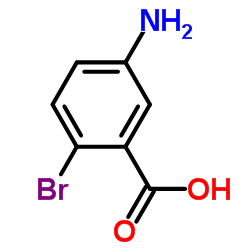 5-Amino-2-bromobenzoic acid Structure